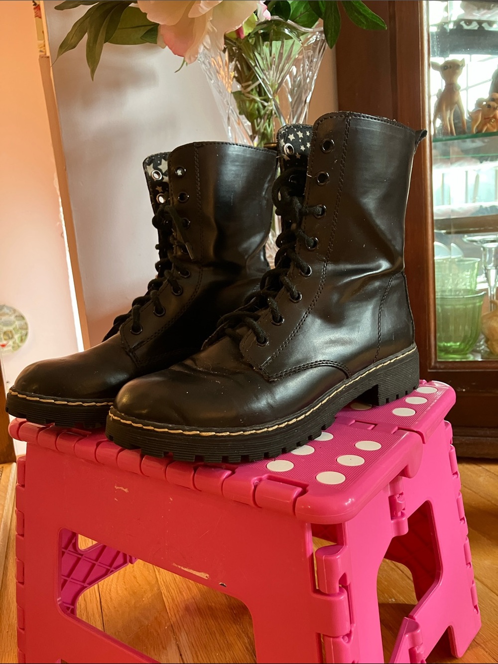 Y2K Punk Style Lace-Up Boots